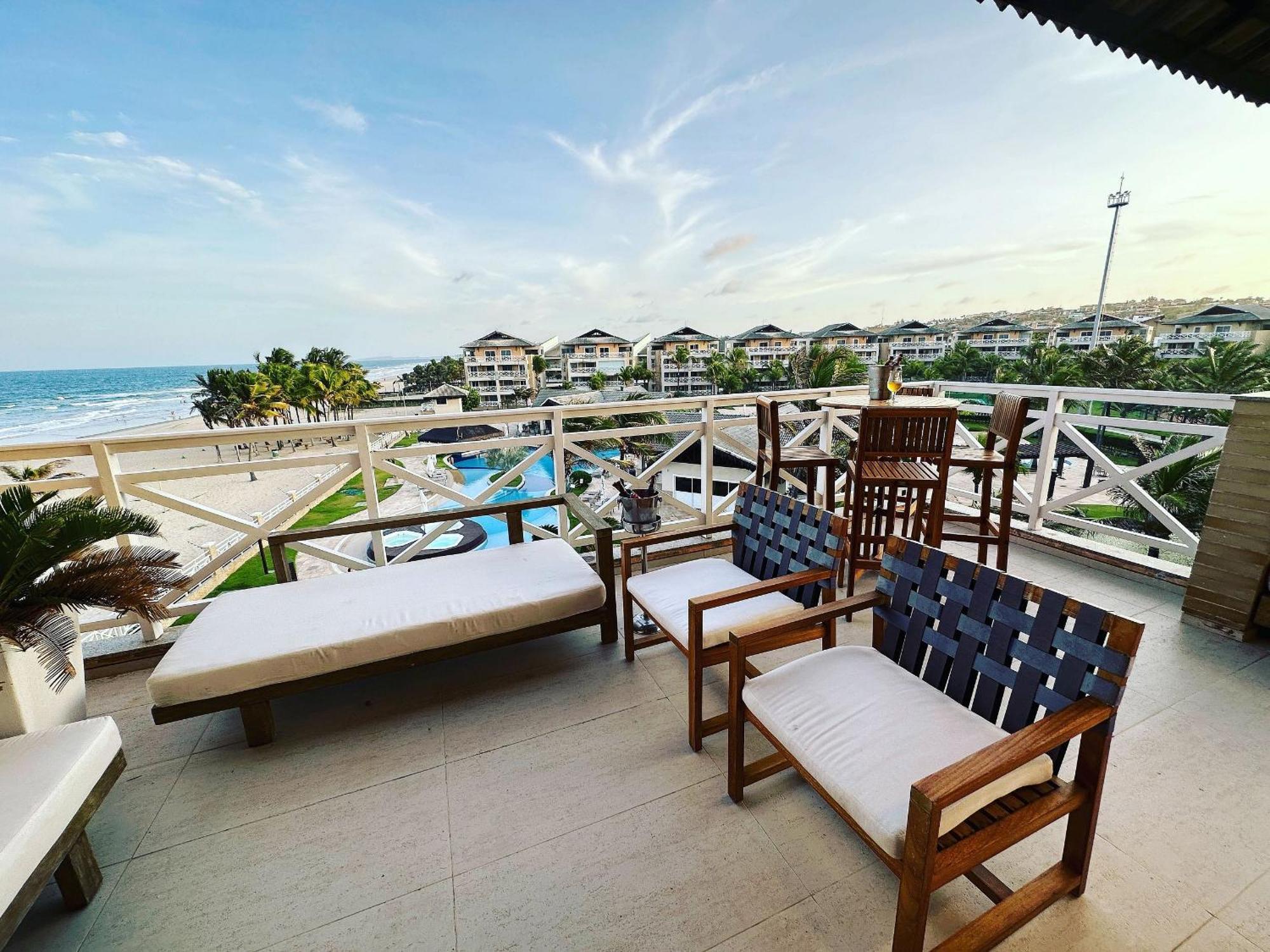 Portamaris Duplex Frente Mar, Viizinho Ao B Park Apartment Aquiraz Exterior foto